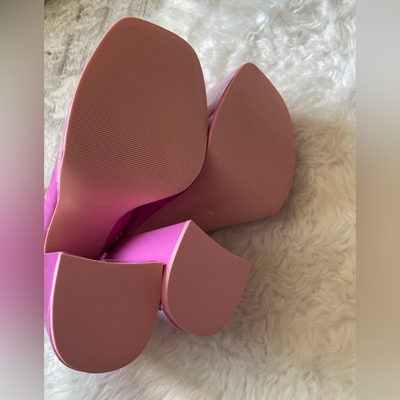 DOLLS KILL X SUGAR THRILLZ WALKING HARMONIES PATENT PLATFORM MARY JANES - Picture 7 of 8